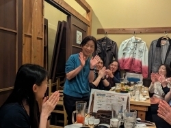 歓迎会田中
